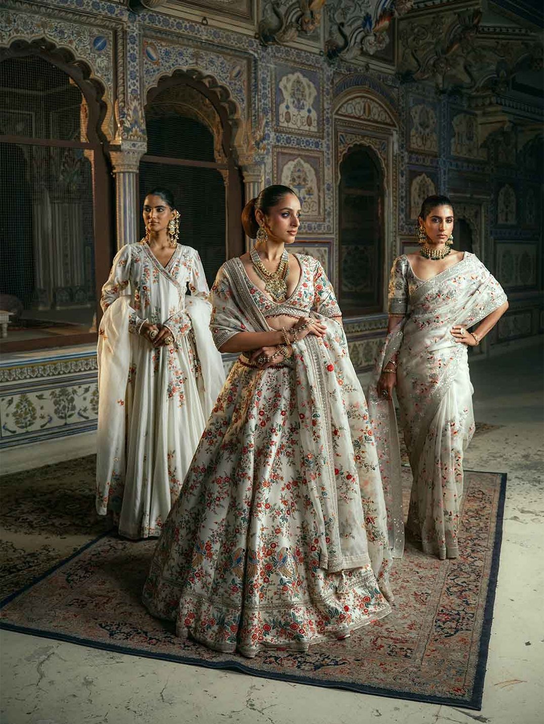 Saree and blouse