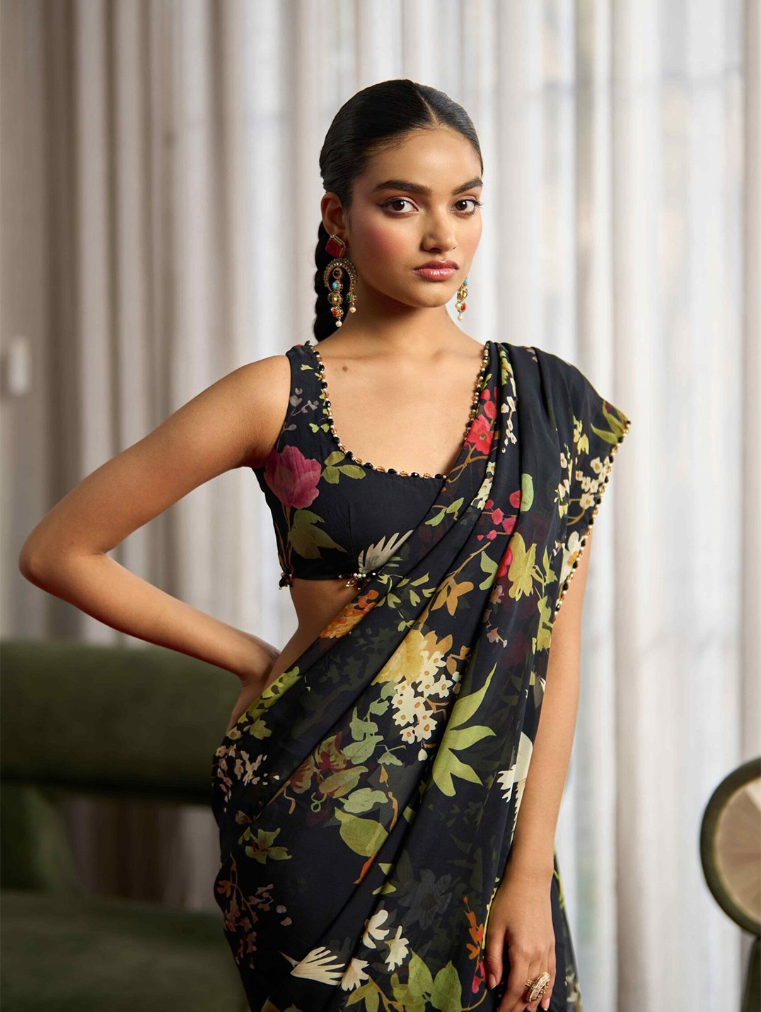 Printed Saree