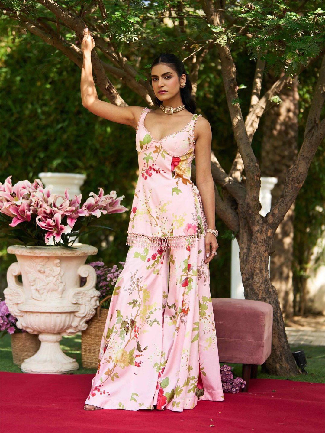 Kurta and sharara set